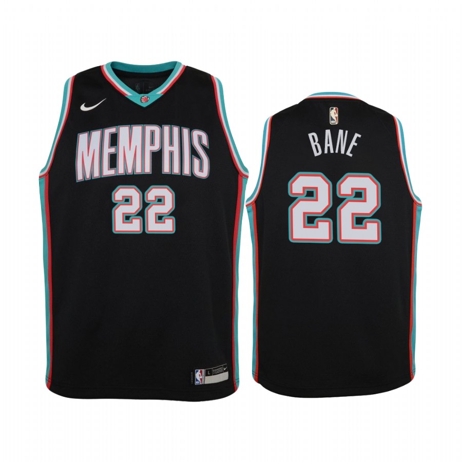 Memphis Grizzlies Desmond Bane Hardwood Classics Black Youth Jersey #22