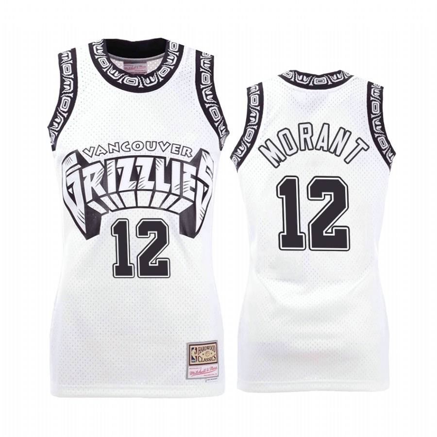 Memphis Grizzlies Ja Morant #12 White Concord Collection Jersey
