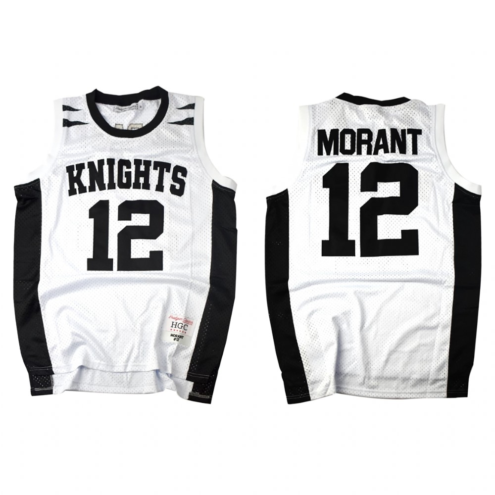 Memphis Grizzlies Ja Morant White Knights High School Jersey