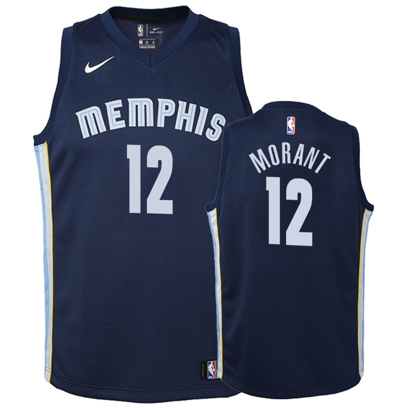 Memphis Grizzlies Ja Morant Youth  Icon Jersey