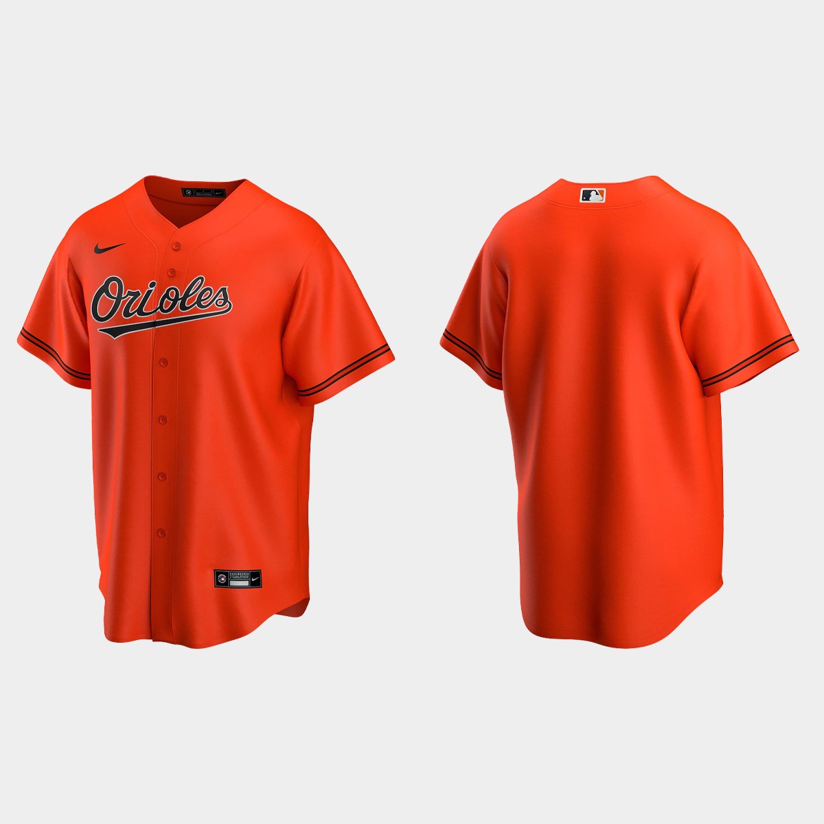 Men's Baltimore Orioles Orange Alternate Jersey