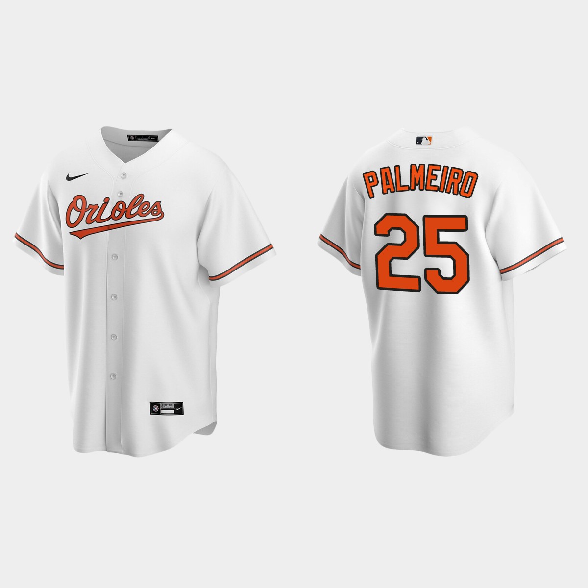 Men's Baltimore Orioles Rafael Palmeiro White Retired Player Jersey