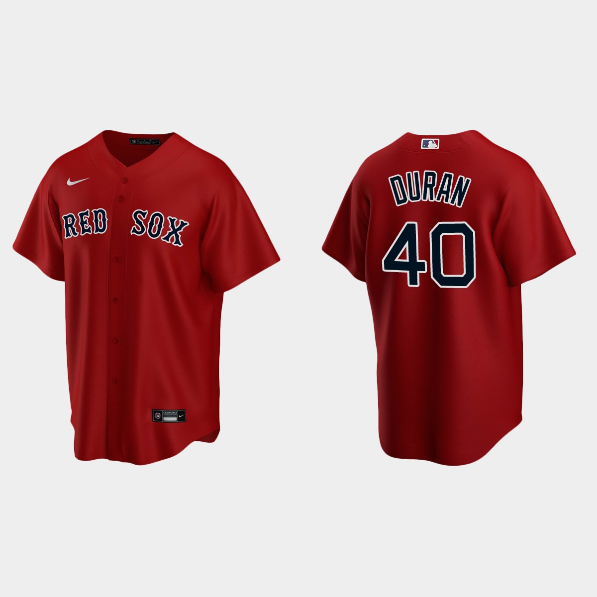 Men's Boston Red Sox Jarren Duran Red Alternate Jersey
