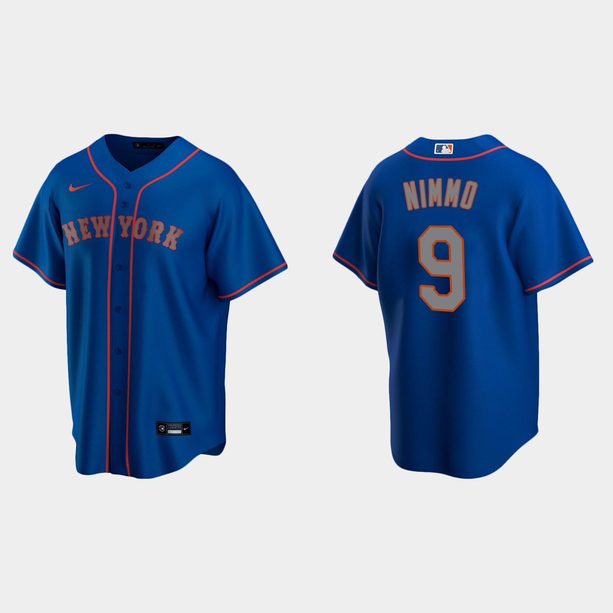 Men's New York Mets Brandon Nimmo Alternate Road Jersey - Royal