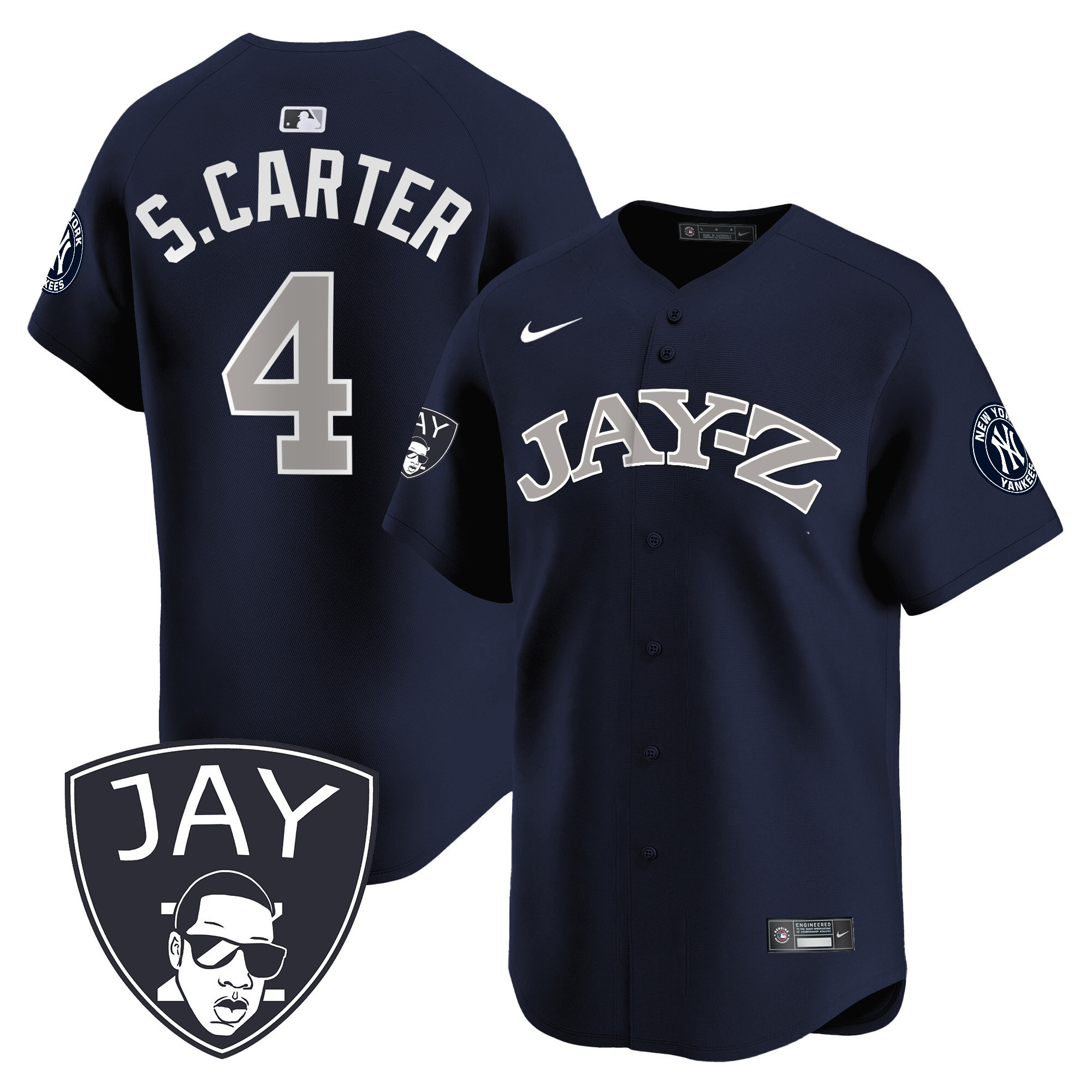 Men's New York Yankees Jay-Z Vapor Premier Limited Alternate Jersey