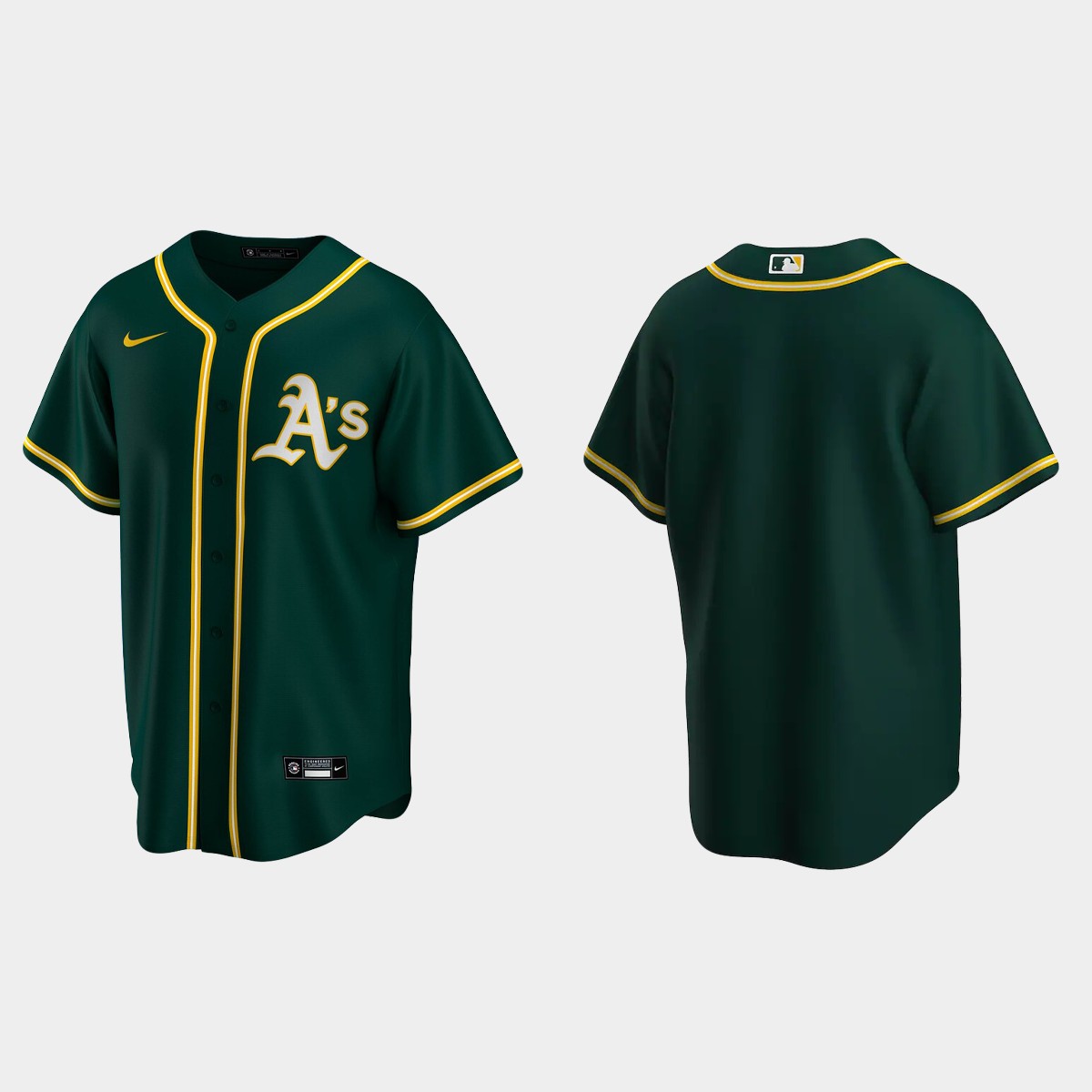 Men's Oakland Athletics Green Alternate Jersey