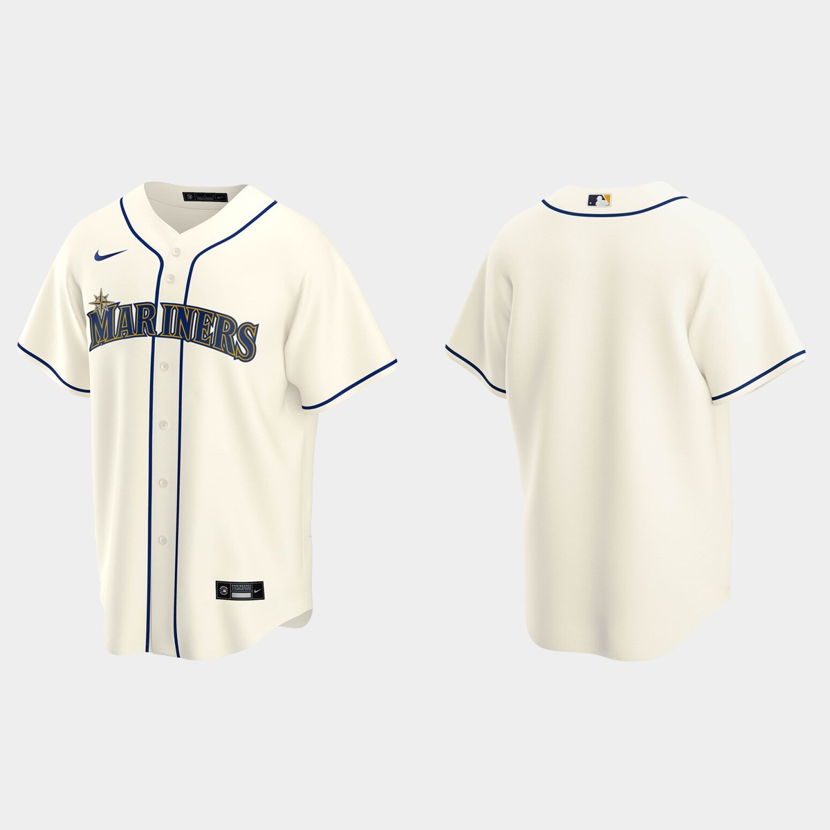 Men's Seattle Mariners Alternate Jersey - Cream