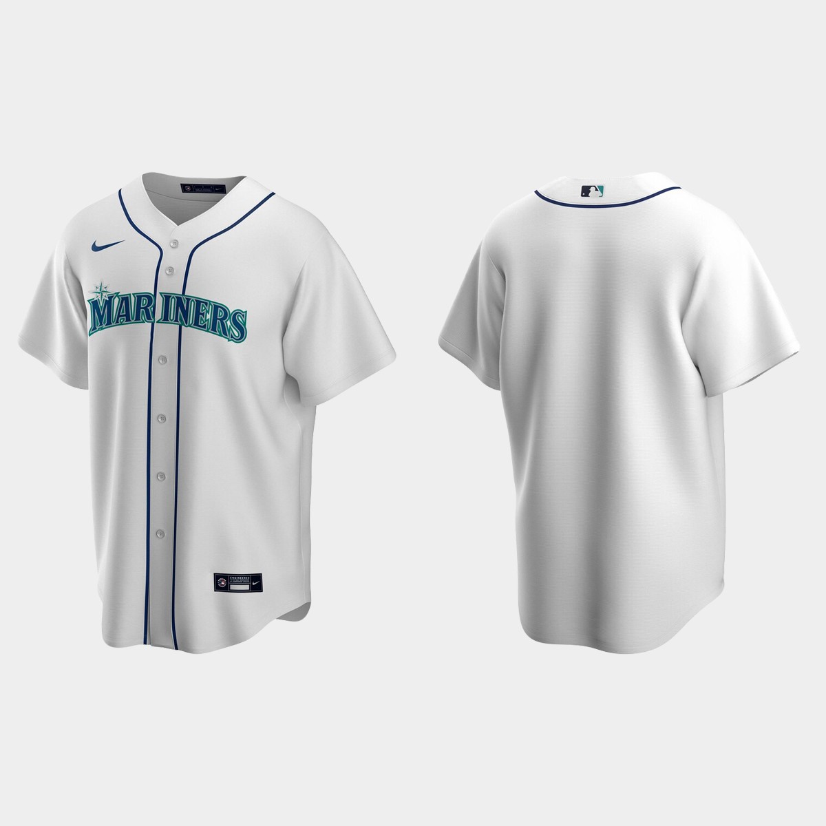 Men's Seattle Mariners Home Jersey - White