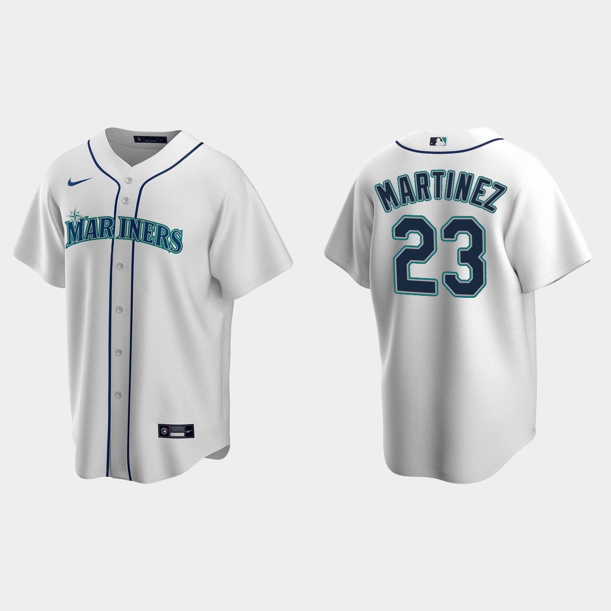 Men's Seattle Mariners Tino Martinez White Retired Player Jersey