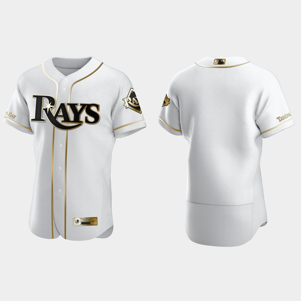 Men's Tampa Bay Rays Golden Edition Jersey - White