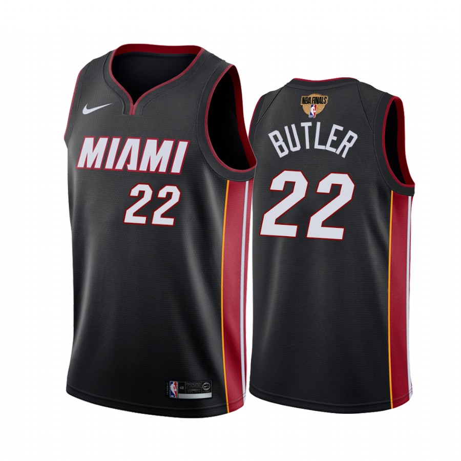Miami Heat Jimmy Butler Finals Bound Black Jersey Icon Edition