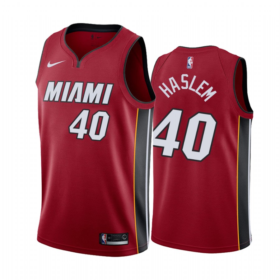 Miami Heat Udonis Haslem Red Statement Edition Jersey