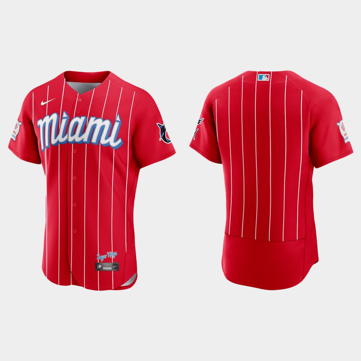 Miami Marlins City Connect Jersey - Red