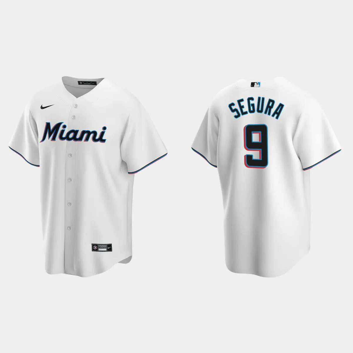 Miami Marlins Jean Segura Home Jersey - White