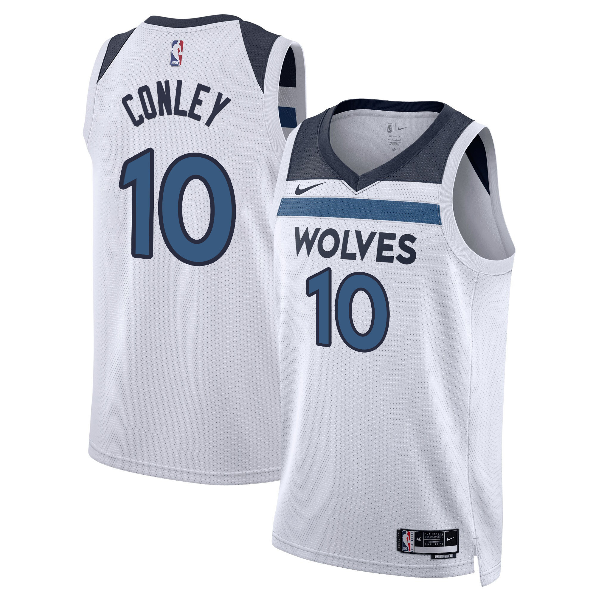 Mike Conley Men's Minnesota Timberwolves Swingman Association Jersey - All Stitched