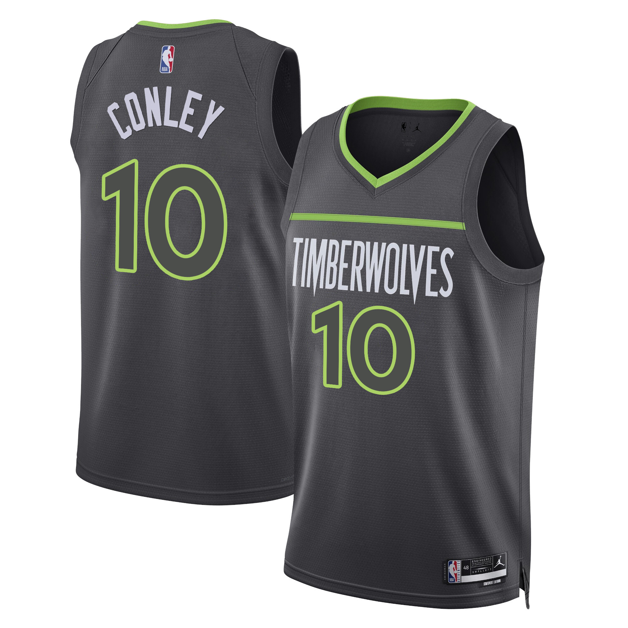 Mike Conley Men's Minnesota Timberwolves Swingman Statement Jersey - All Stitched