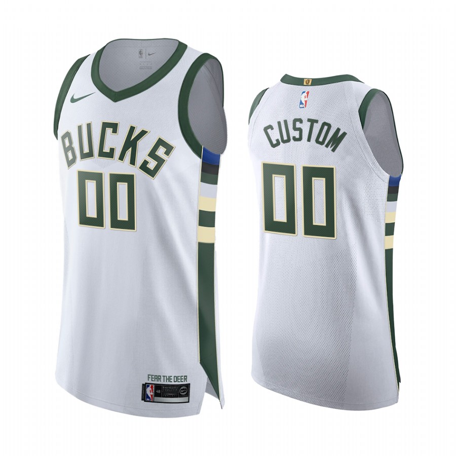 Milwaukee Bucks Custom  Association Edition Jersey