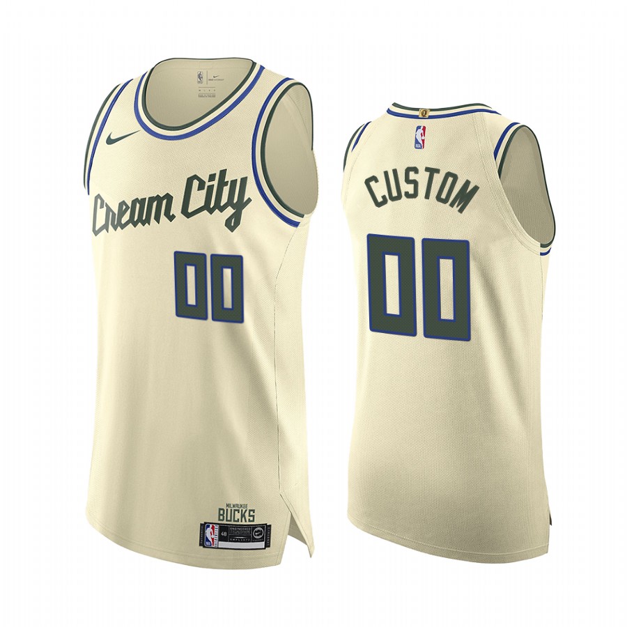 Milwaukee Bucks Custom  City Edition Jersey