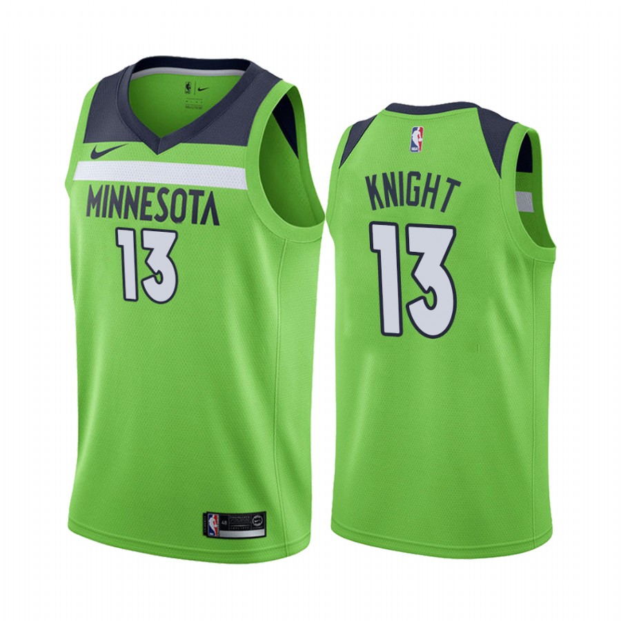 Minnesota Timberwolves Nathan Knight  Green Statement Edition Jersey