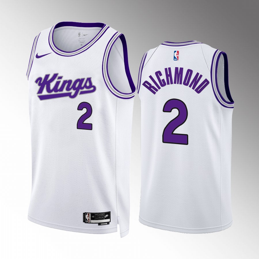 Mitch Richmond Sacramento Kings White #2 Association Edition Jersey Swingman