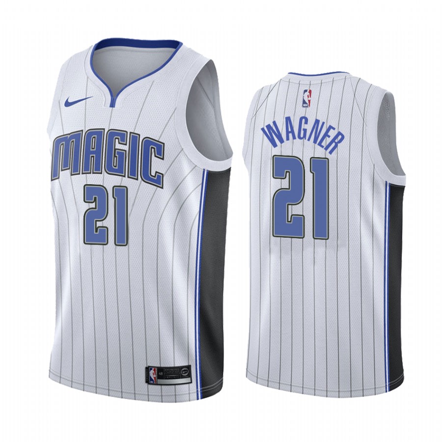 Moritz Wagner Orlando Magic Association Edition White #21 Jersey