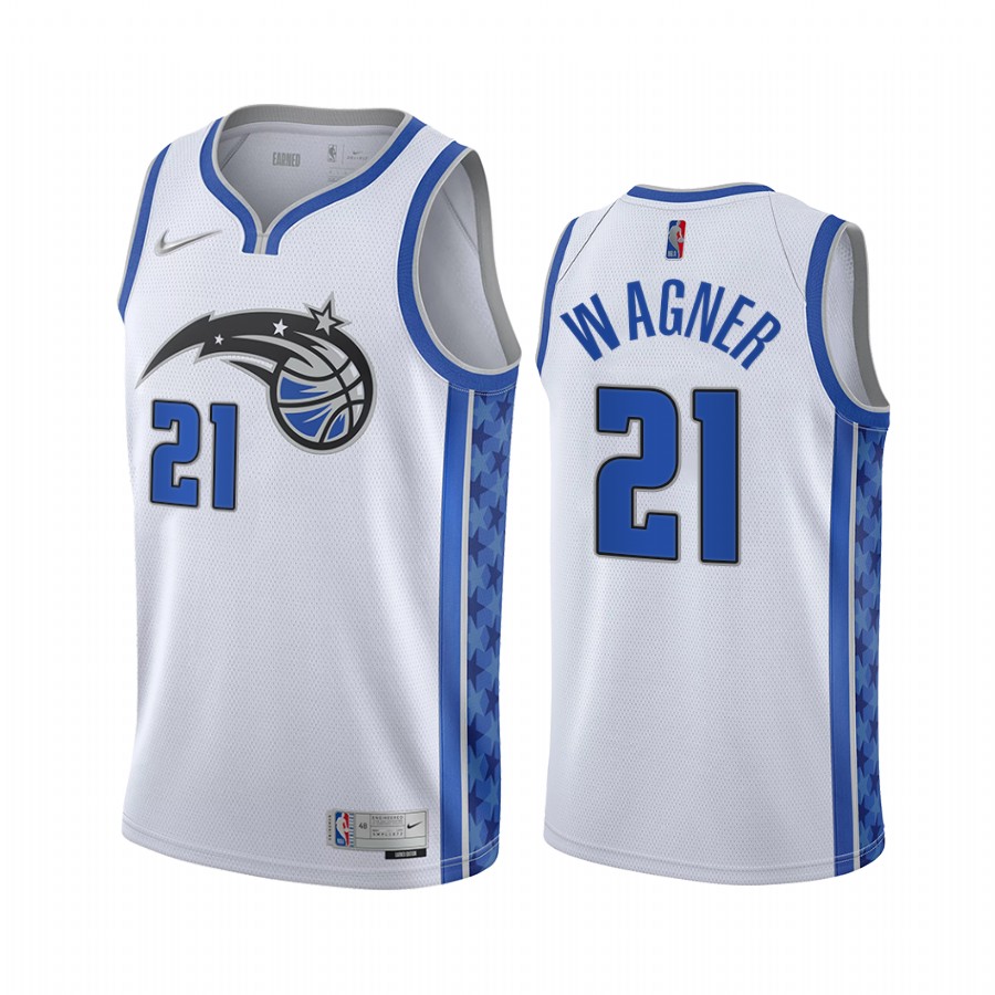 Moritz Wagner Orlando Magic Earned Edition White #21 Jersey