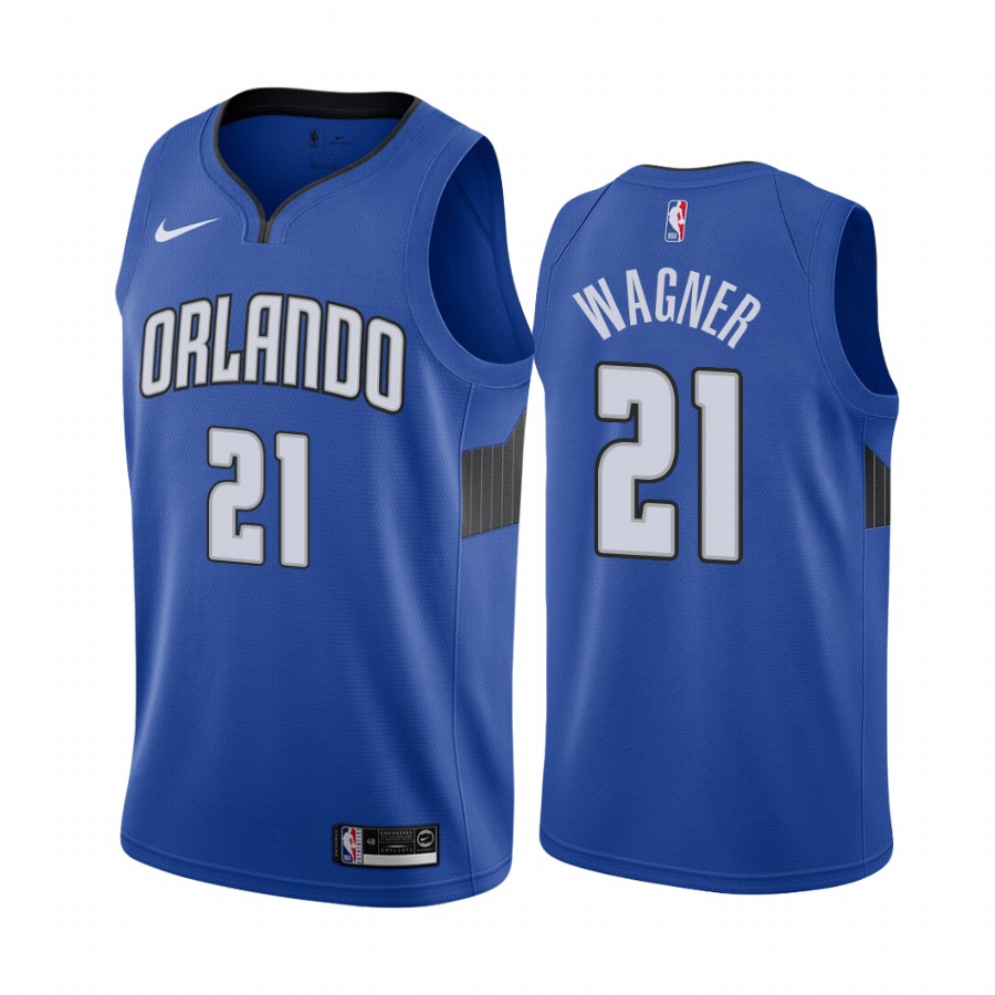 Moritz Wagner Orlando Magic Statement Edition Blue #21 Jersey