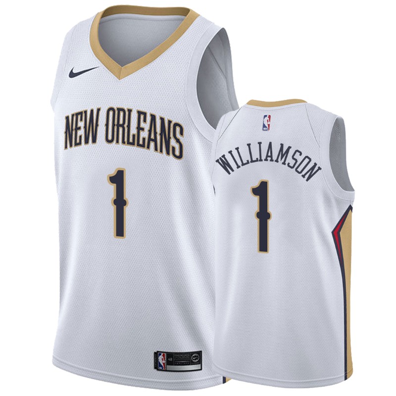 New Orleans Pelicans Zion Williamson Men's Association Jersey