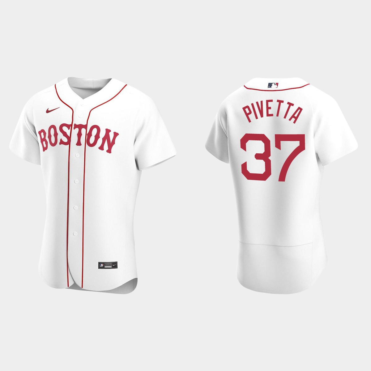 Nick Pivetta #37 Boston Red Sox Alternate Jersey - White