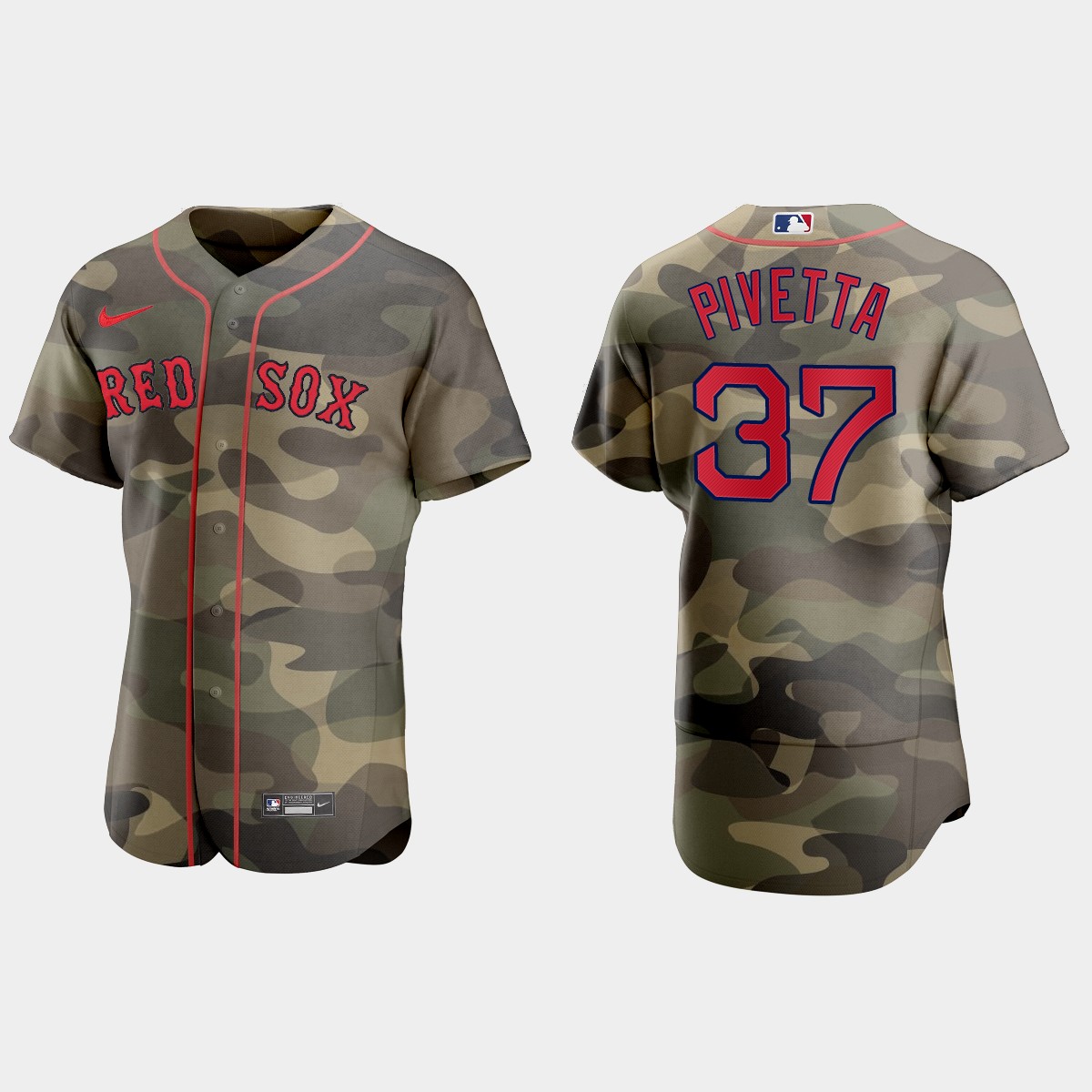 Nick Pivetta Boston Red Sox National Armed Forces Day Jersey - Camo
