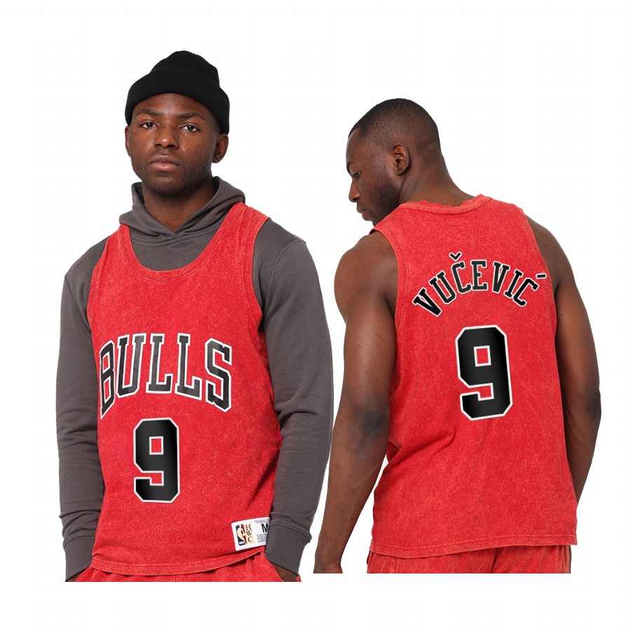Nikola Vucevic #9 Chicago Bulls Quintessential Jersey Red