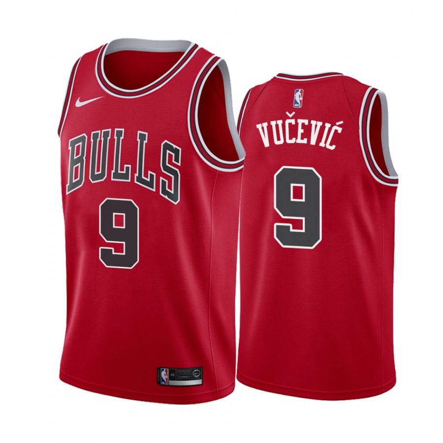 Nikola Vucevic Chicago Bulls Red Icon Edition Trade Jersey