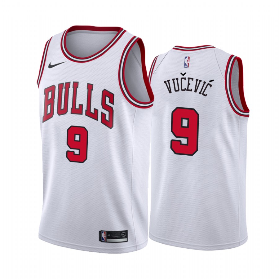 Nikola Vucevic Chicago Bulls White Association Edition Trade Jersey