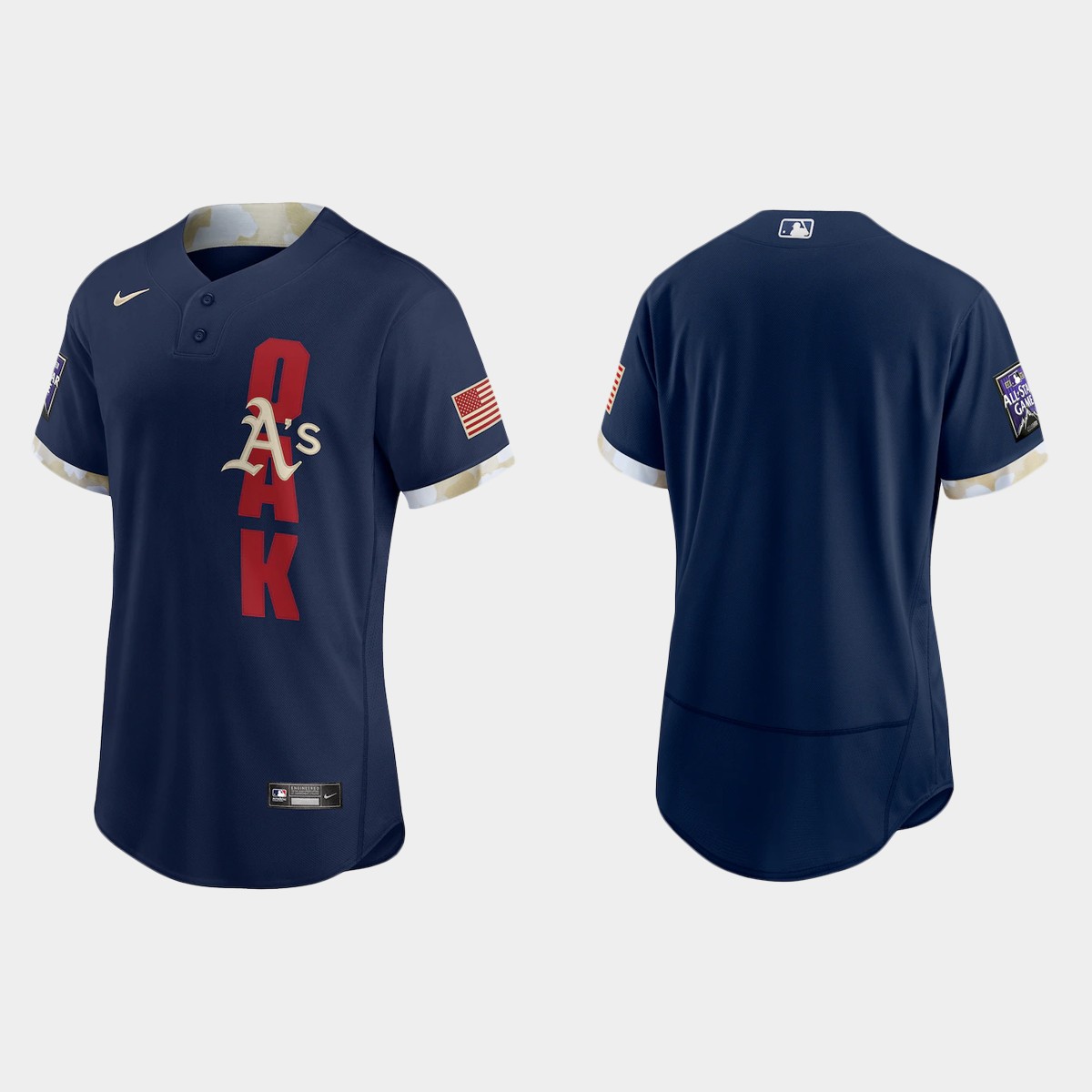 Oakland Athletics All-Star Game Jersey - Navy