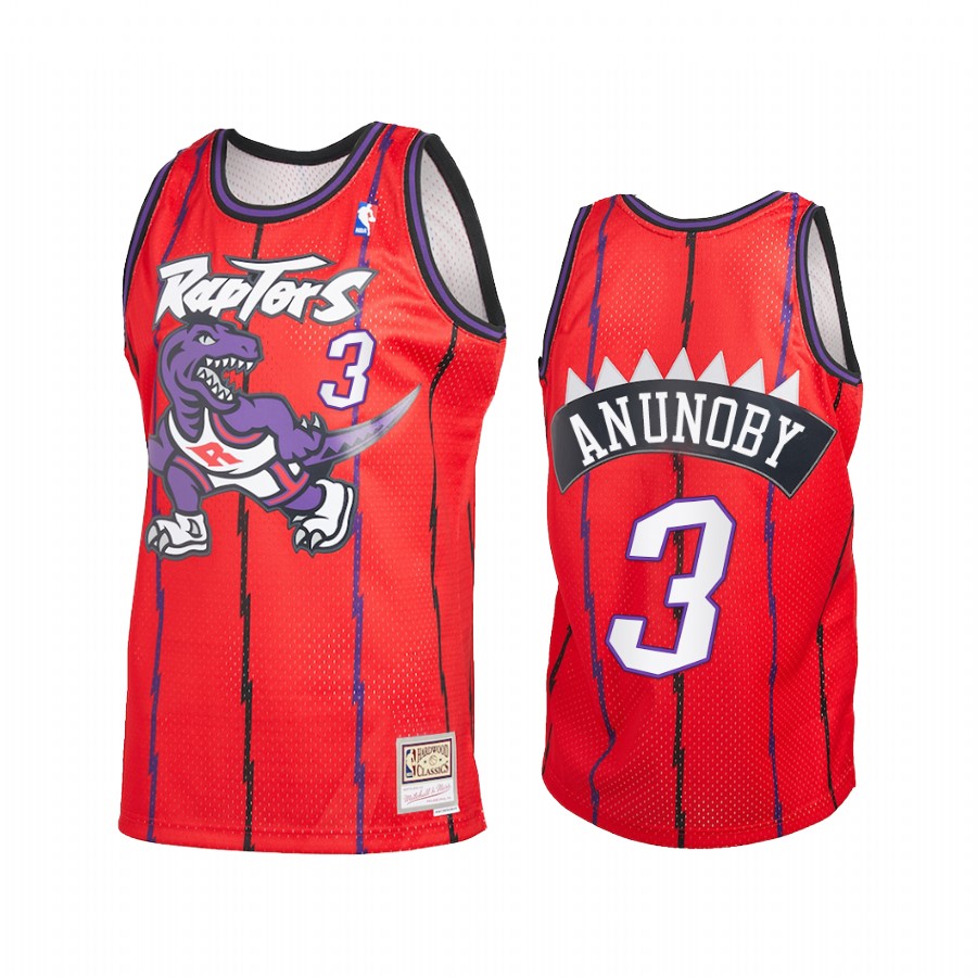 OG Anunoby #3 Toronto Raptors Reload 2.0 Jersey Red