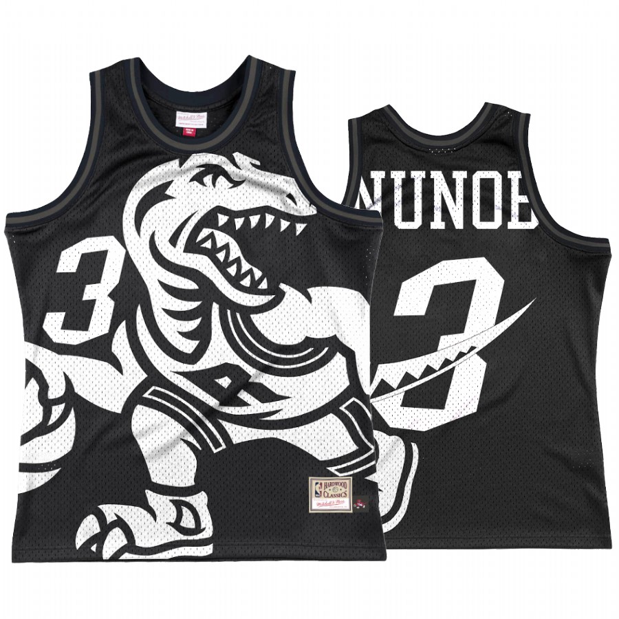 OG Anunoby #3 Toronto Raptors Big Face 3.0 Jersey Black