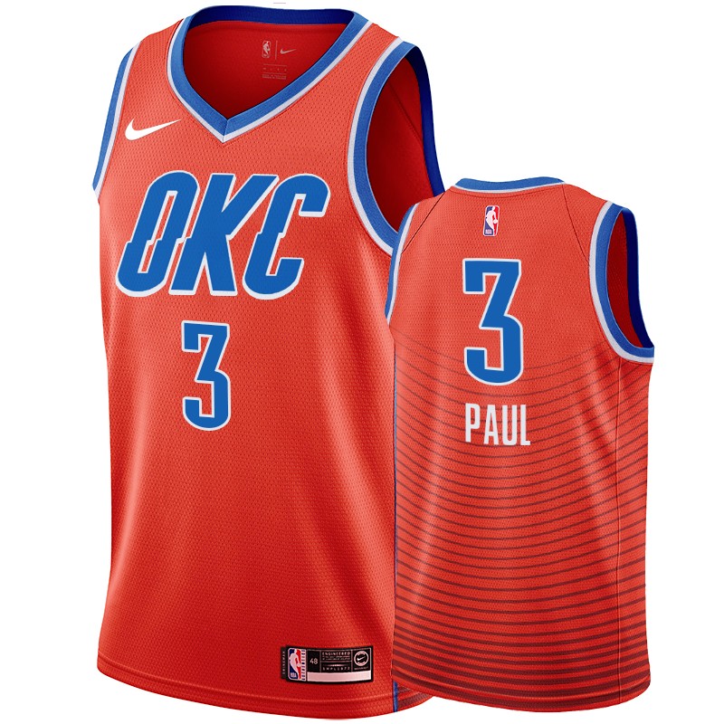 Oklahoma City Thunder Chris Paul #3 Statement Men's Jersey