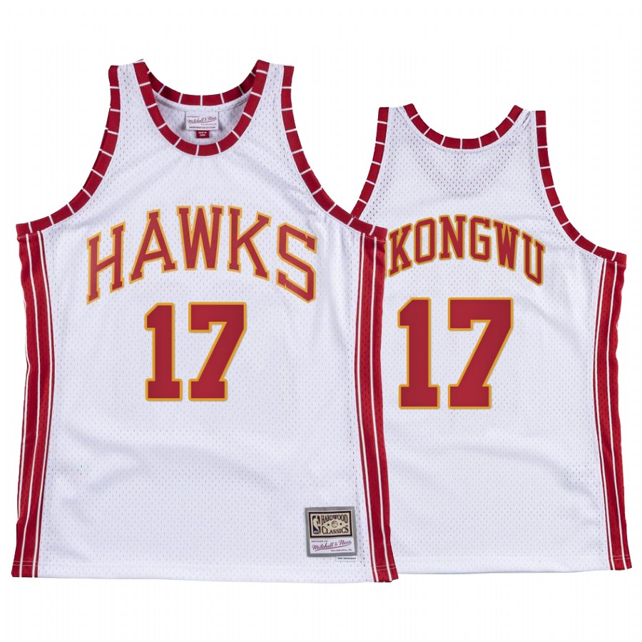 Onyeka Okongwu #17 Atlanta Hawks Hardwood Classics Jersey White