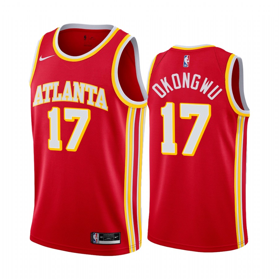 Onyeka Okongwu Draft Atlanta Hawks Red Icon Jersey