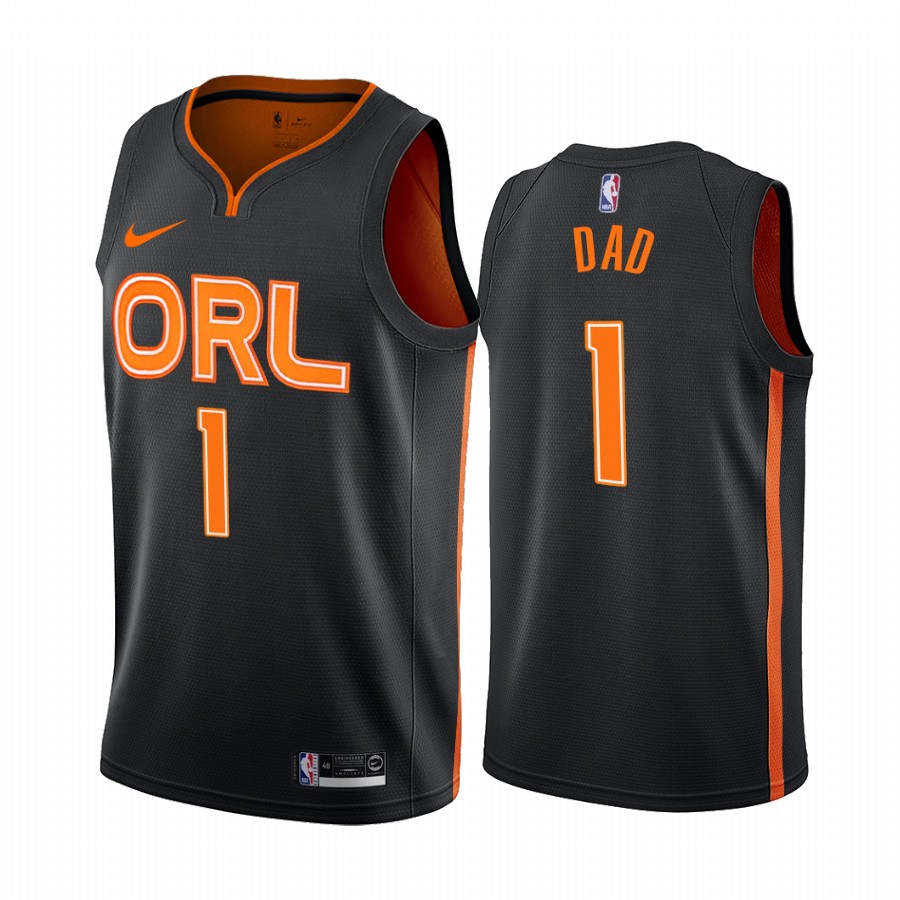 Orlando Magic Fathers Day Blue No.1 Dad Jersey