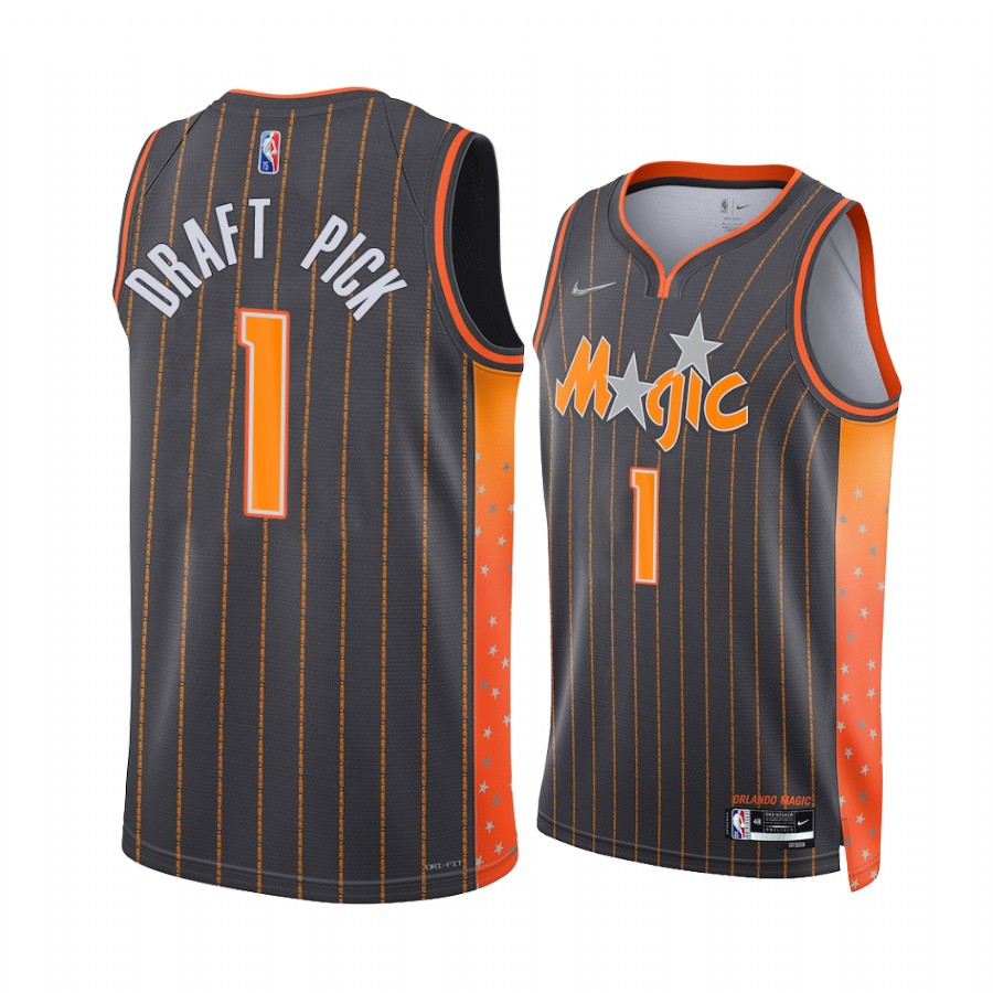 Orlando Magic Draft First Round Pick No.1 Jersey Black Men