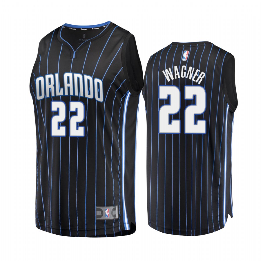 Orlando Magic #22 Franz Wagner Jersey Draft 1st Round Pick No.2 Black