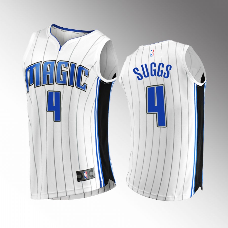 Orlando Magic #4 Jalen Suggs Association Edition Jersey White