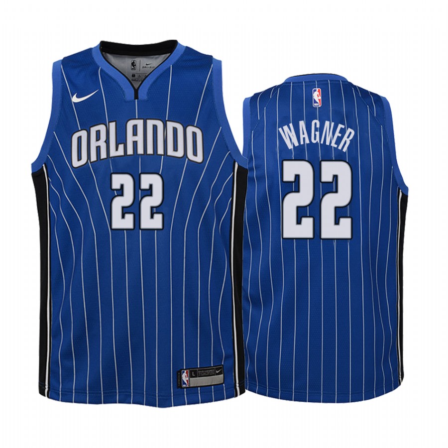 Orlando Magic Franz Wagner Icon Edition Blue Youth Jersey Draft #22