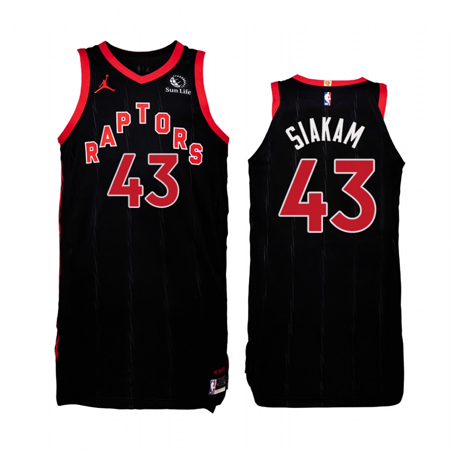 Pascal Siakam Toronto Raptors Black Statement Jersey The Defiant