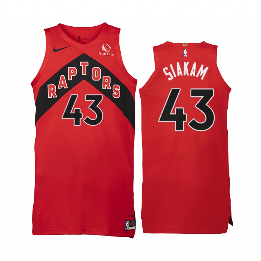 Pascal Siakam Toronto Raptors Red Icon Jersey The Proud