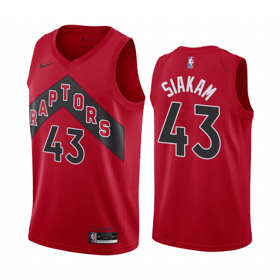 Pascal Siakam Toronto Raptors Red Icon Edition New Uniform Jersey