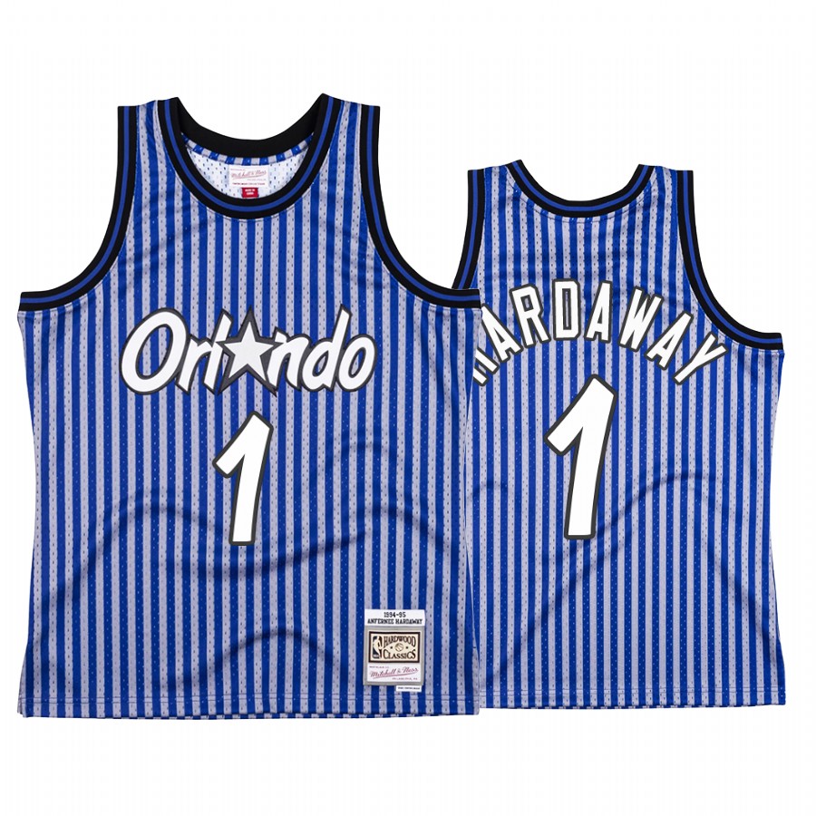 Penny Hardaway #1 Orlando Magic Blue Stars and Stripes Jersey