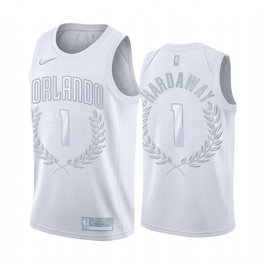 Penny Hardaway #1 Orlando Magic White hall of Fame Jersey
