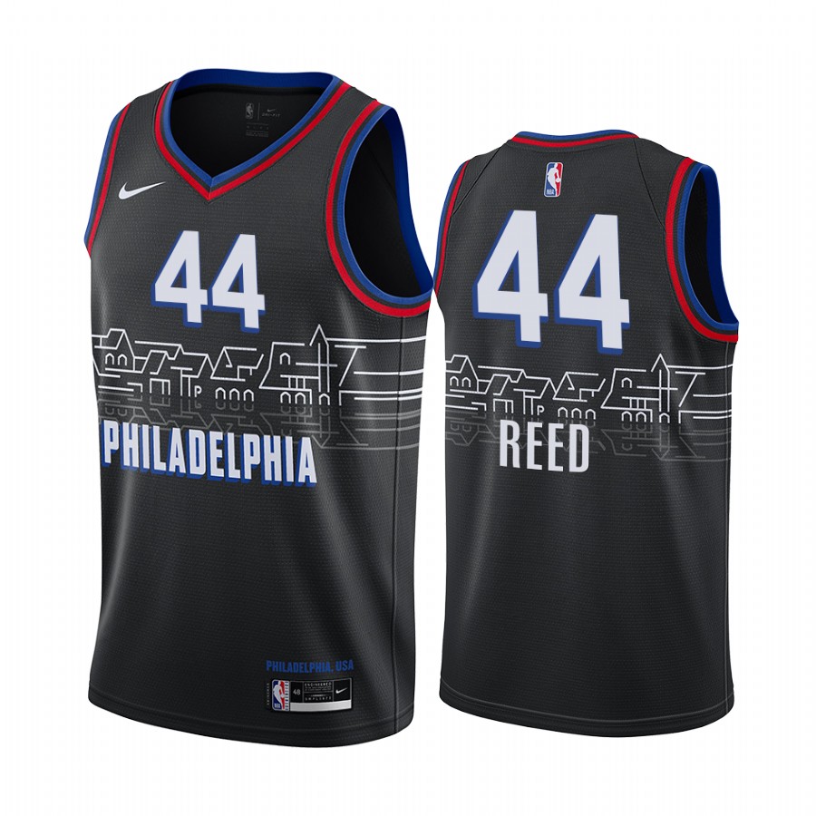 Philadelphia 76ers Paul Reed Black City Edition Jersey